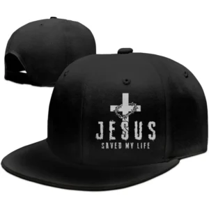 Jesus Saved My Life Gorra para hombres , regalos cristianos , Gorras Personalizadas
